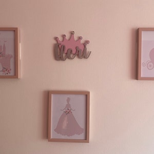 Set of 3 Princess Prints Nursery Decor Nursery Prints Girls - Etsy