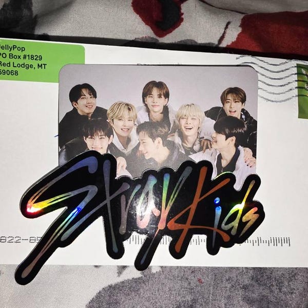 Stray Kids Logo Holographic Sticker/decal (weather/waterproof) - Etsy