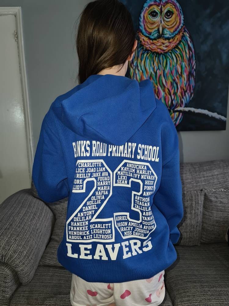 School Leavers Hoodies 2025 - Primary School Leavers, Year 6 Leavers, Class of 2025, P7 Leavers Hoodies, Primary 7, School Leavers Jumper
