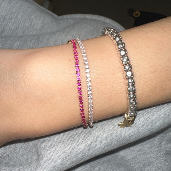 She's So Fine Gold Tennis Bracelet