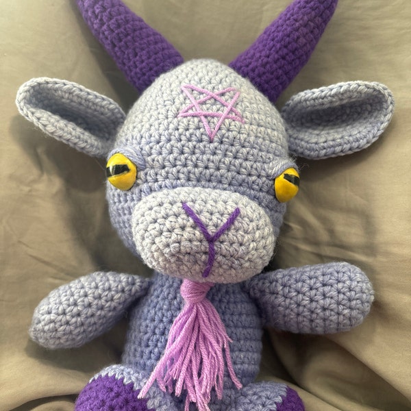 Baphomet Amigurumi Crochet Pattern Etsy