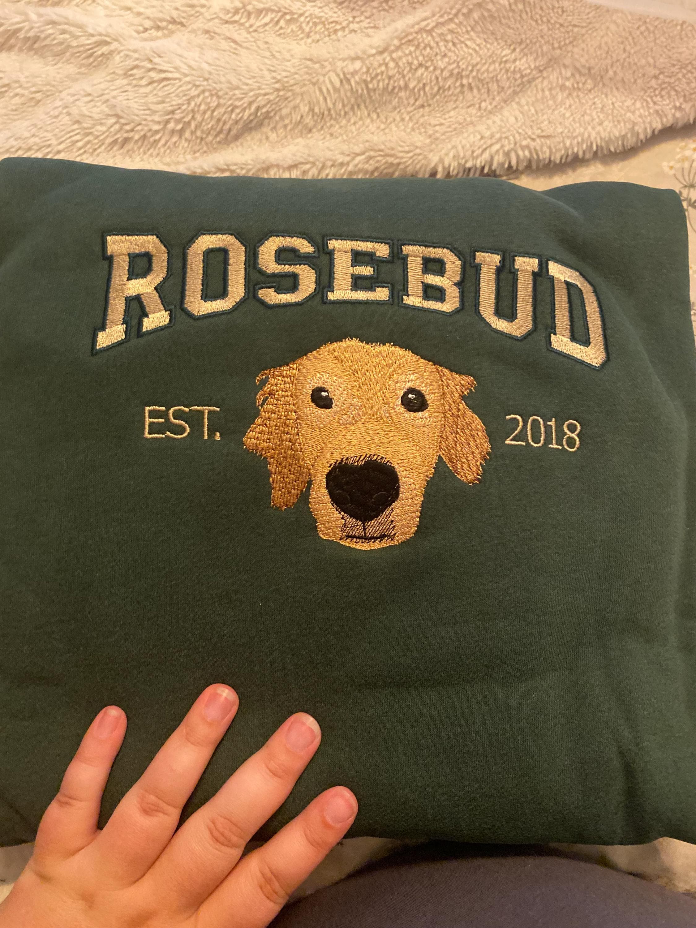 Custom Embroidered Pet From Your Photo T-Shirt, Personalized Cat Sweatshirt, Pet Name Sweatshirt, Cat Mom Gift, Cat Lover Gift, Pet Gift