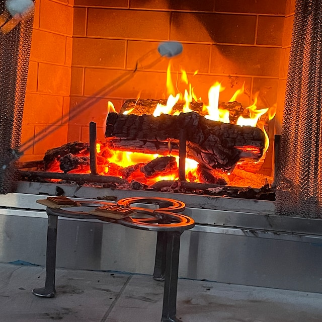 Tripod Campfire Stand extra heavy duty to by BlacksmithCreations, $375.00