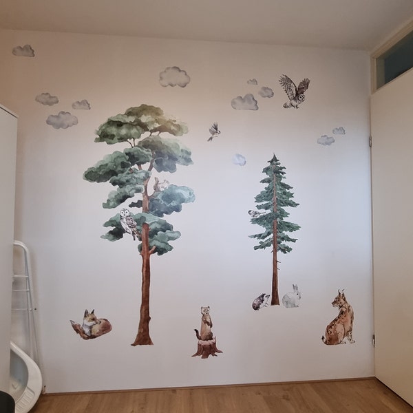 Forest Trees Wall Decals – 