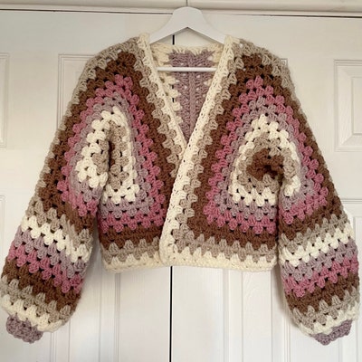 Crochet Pattern, Granny Hexagon Cardigan, Crochet Pdf File, Festival ...