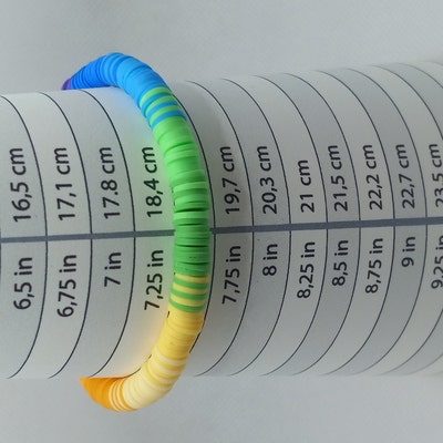 Printable Bracelet Sizer, Printable Bracelet Mandrel, Bracelet Sizer ...