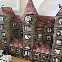 Printable Halloween Haunted House Countdown Advent Calendar - Etsy UK