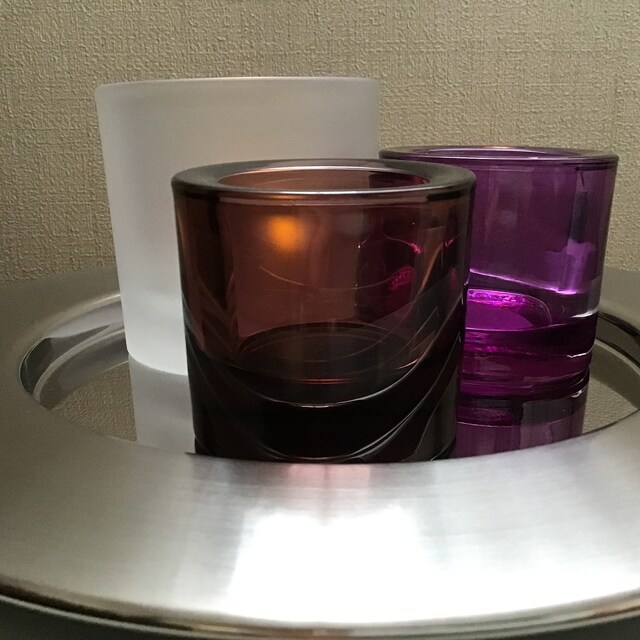 イッタラ: One Purple KIVI Votive、マリメッコプロデュース - Etsy 日本