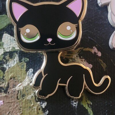 Lot De 2 Chats Persans Littlest Pet Shop – LPS #2100 Et #2465 – Authentiques Hasbro