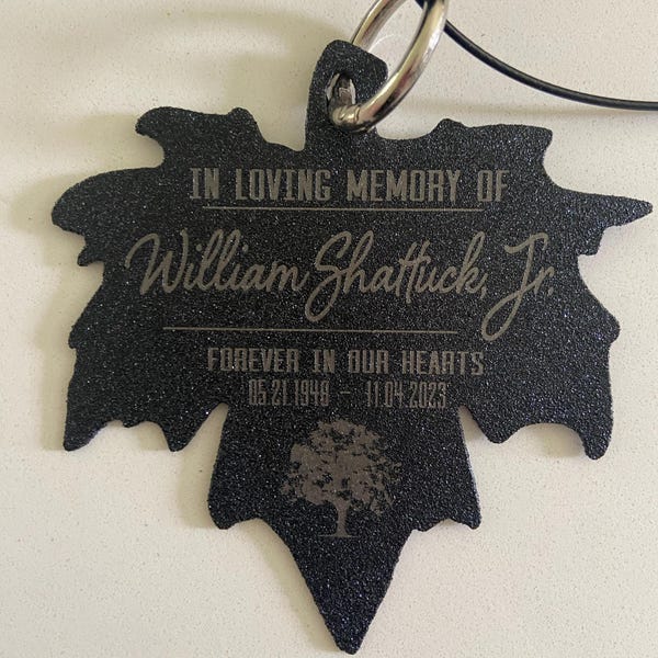 Memorial Tree Dedication Plaque Gift for Planting Trees in Memory of a ...