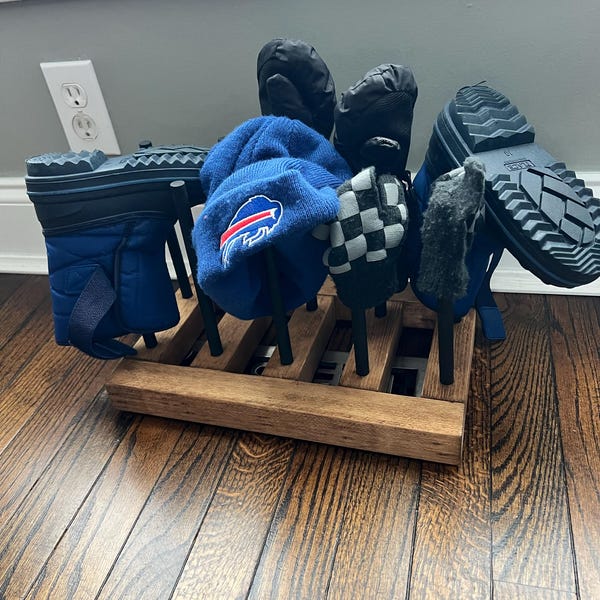 Mitten Rack Glove Dryer Over Vent Heated Mitten Holder Hat Rack Floor ...