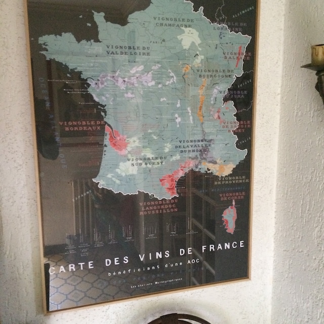 Carte des vins de France, idee cadeau homme, made in France – La Rue  Française