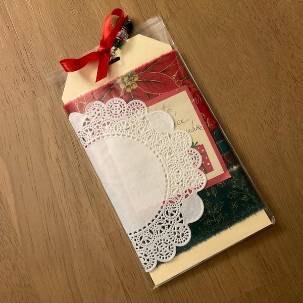 Shabby Fabric Ribbon Strips, Hand Torn 1