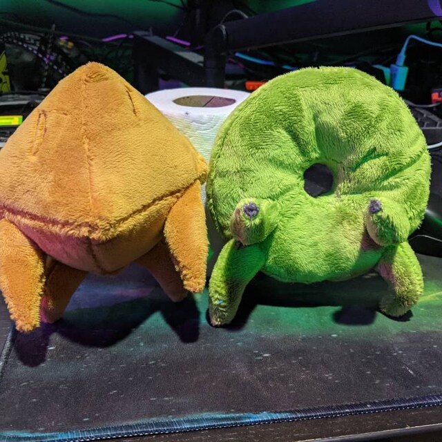 slay the spire デカ ぬいぐるみ Deca Plush Donu and Deca Plushies! (together or Separate) - Etsy