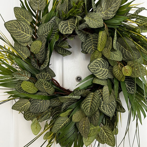 Black Rose Wreath, Gothic Floral Wreath, Halloween Wreath, Dark ...