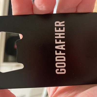 Godfather Proposal Box Will You Be My Godfather Godparents Proposal the ...