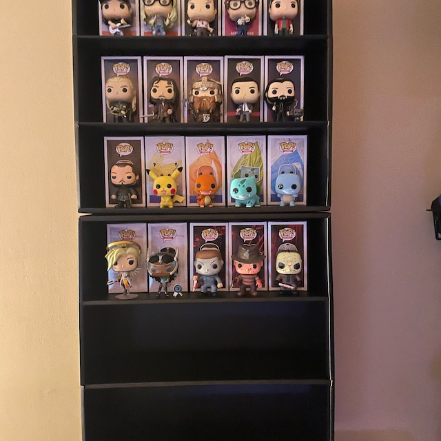 ELCORDONROUJO Vitrines pour collections, Vitrine présentotrice, présentoir  en méthacrylate, étagère pour Funko, Vitrine de collection, présentoir  Funko Pop.