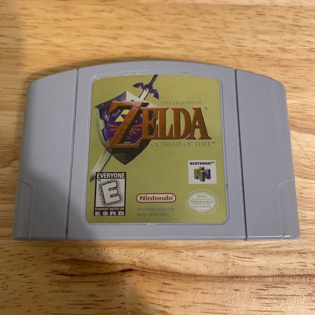 The Legend of Zelda: Ocarina of Time Replacement Label -  Denmark