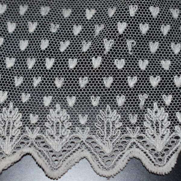 Exquisite Fine Hand Embroidered Lace Trim Eyelets Ribbon Insertion ...