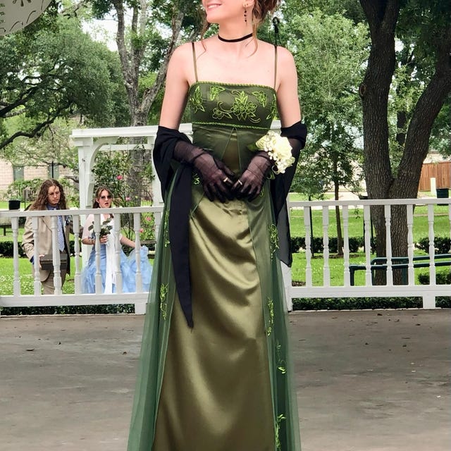 slim fit dress slacks ZAPAKA Women Dark Green Long Prom Dress Spaghetti Straps Burnout Velvet  Bridesmaid Dress main image 1