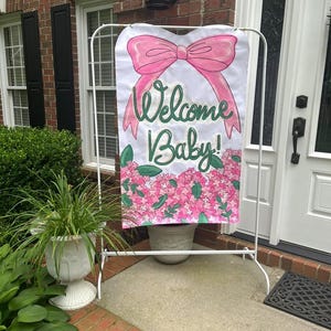 Custom Hand Painted Kraft Paper Banner for engagement party, wedding shower, bridal shower