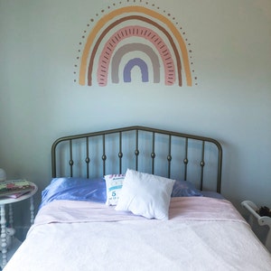 Large Rainbow Wall Decals Hand Drawn Rainbow Wall Sticker - Etsy Australia