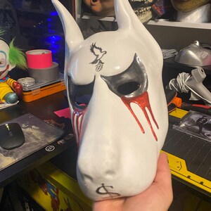 Hollywood Undead J-dog Mask: Handmade Cartoon Dog, Cosplay