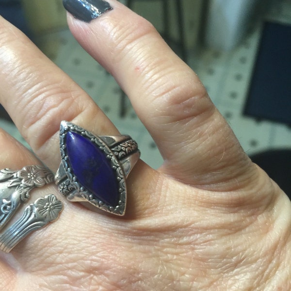 The Sterling Gravel Ring