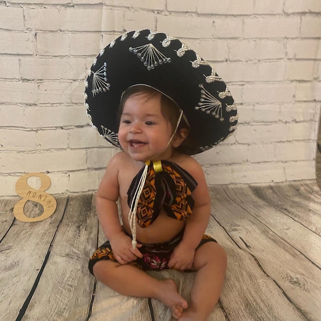 Hat Charro Outfit For Baby Boy Sombrero Mexican Outfit Baby