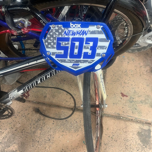 Tuttio Soleil01 Front Number Plate Dirt Bike Number Plate