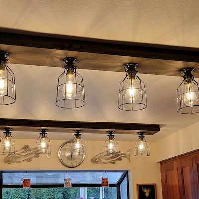 Country Farmhouse Wide Beam Light - Etsy