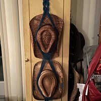 Cowboy-Hutständer Aus Holz - 2 Stück Wandhalter Für Westernhüte