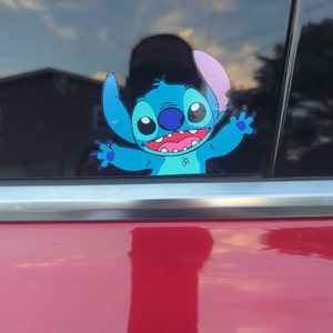 Bart Simpson Middle Finger Peeker Peeking Car Decals the Simpsons Pop ...