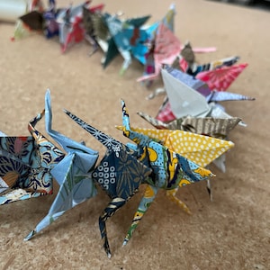 Assorted MINI SMALL Origami Paper Washi Paper Yuzen Paper Chiyogami ...