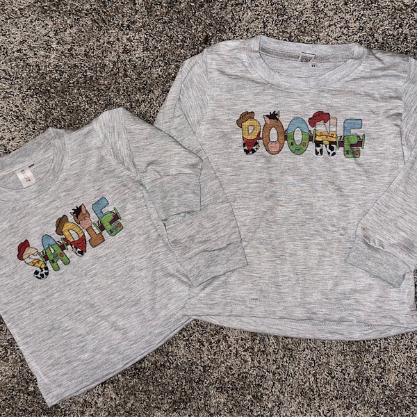 Toy Story Doodle Alphabet, Woody Character Alphabet, Buzz Lightyear ...