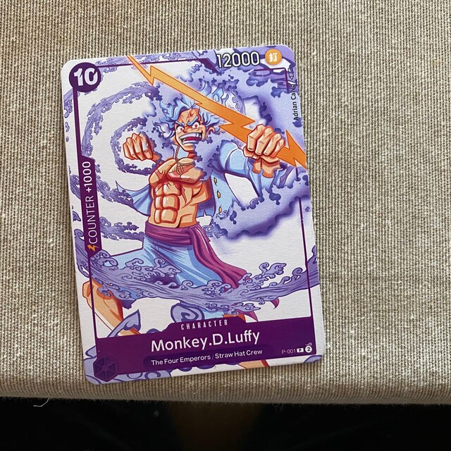 Custom Luffy Gear 5 Card / TCG / Character