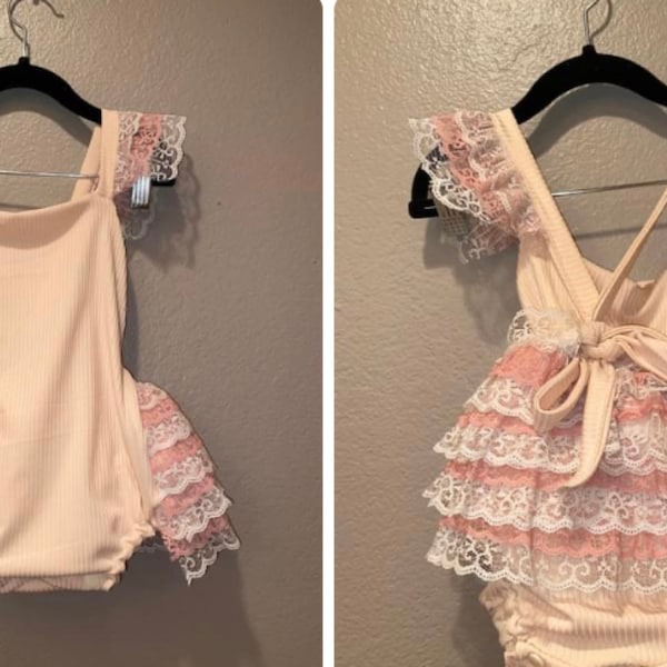 Jaimesyn's Ruffle Bottom Romper Sizes Newborn to 18/24m PDF Pattern ...