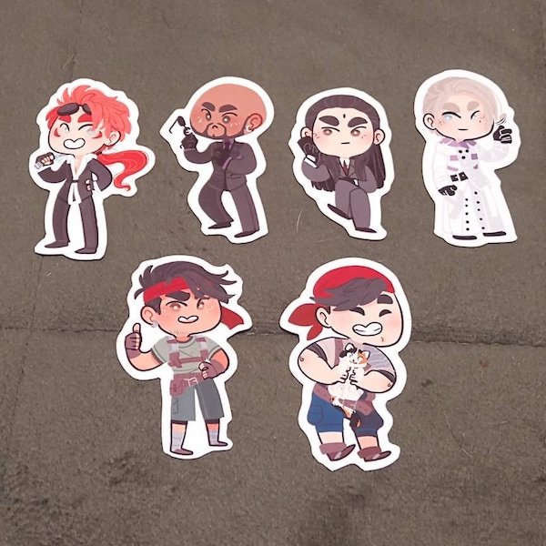 Final Version Sticker Final Fantasy VII Remake Stickers | FF7 Anime Character Decals - Etsy