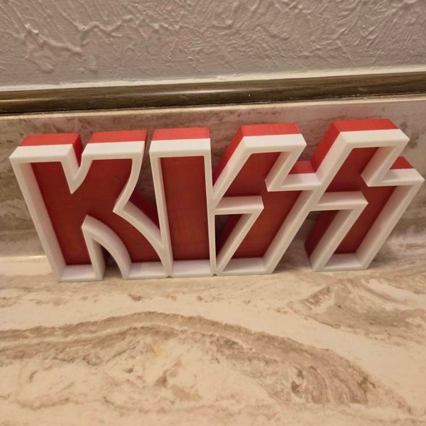 AC/DC 3D Printed Logo - Etsy