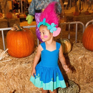 Princess Poppy Dress Inspired by the Trolls Movie / Birthday - Etsy