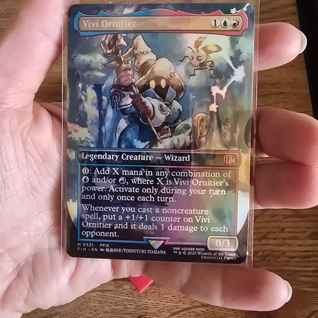 Holo Foil Proxy Card - Vivi Ornitier - Gloss Finish - - Etsy
