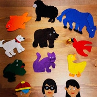 Flip Flap Jack Felt Story Pattern Includes Printable Story DIY PATTERN ...
