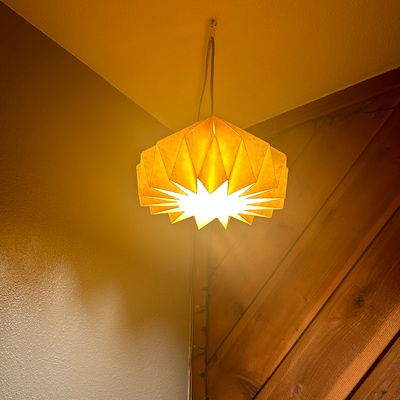 Brownfolds Paper Origami Star Fairy Lights 2 Meter Battery Operated 20 ...