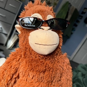 True Vintage 90s Tortoise Small Narrow Rectangle Frame Deadstock Sunglasses