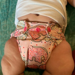 Girl Wets Diaper