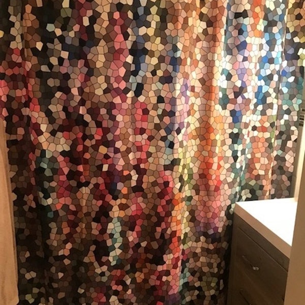 Jewel Tone Shower Curtain