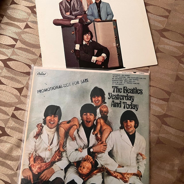 ビートルズ レア プロモ ブッチャー カバー アートワーク カバー LP