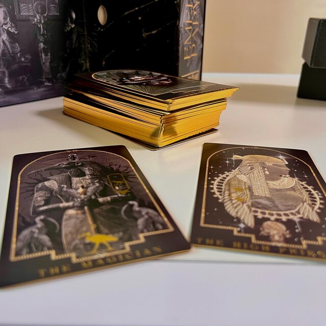 Pearls of Wisdom Oracle Card Deck | Gold Foil Oracle Cards