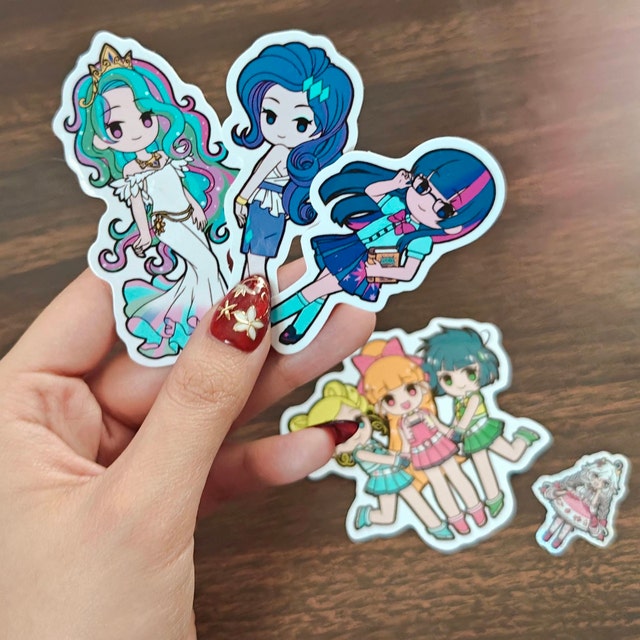 LIMITED Kazumi & Tart Magica Vinyl Stickers for Laptop