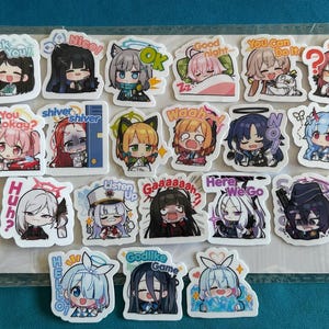 ブルーアーカイブ ステッカー Vol.1（20枚） - Etsy 日本